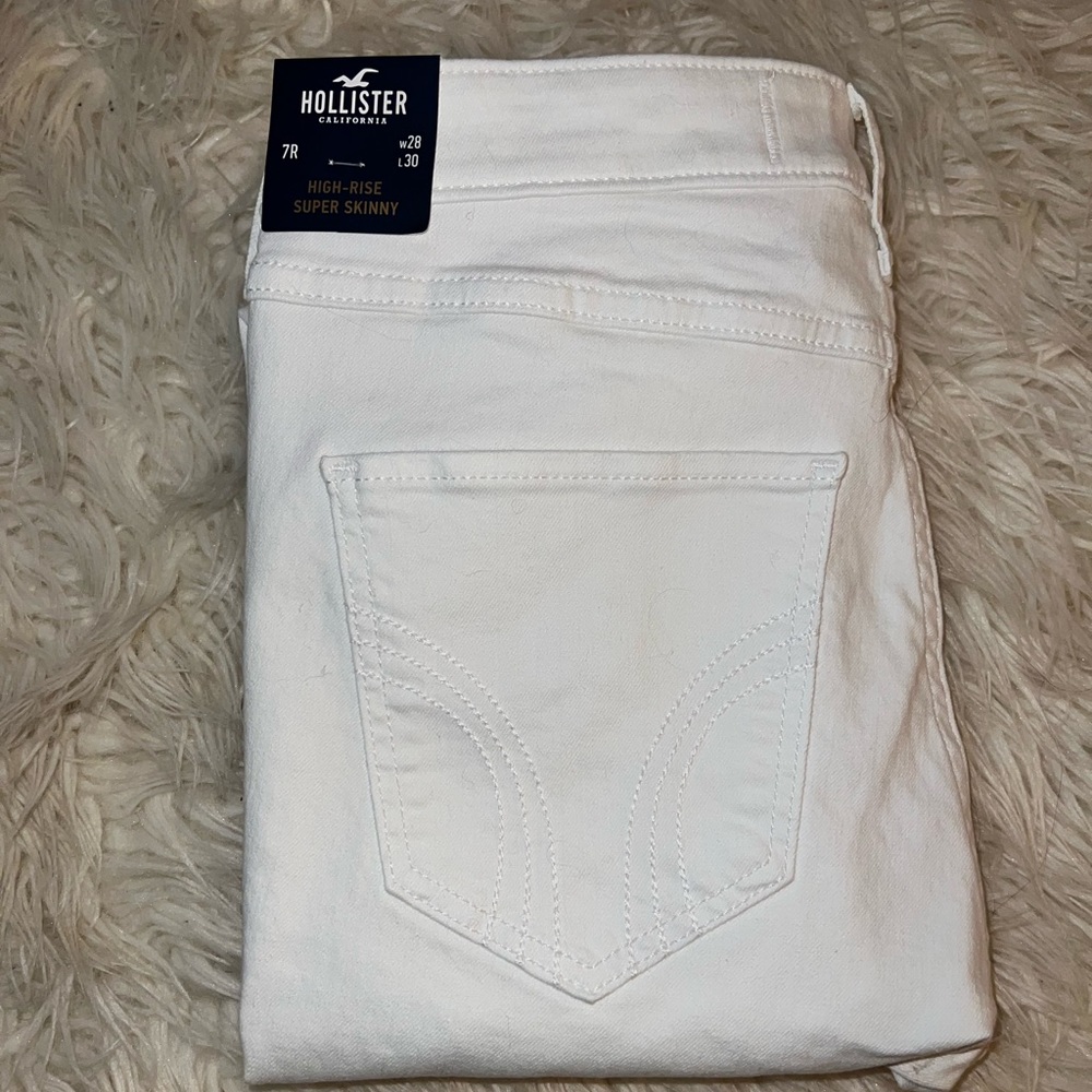 NWT Hollister High-rise Super Skinny Jeans Sz:7